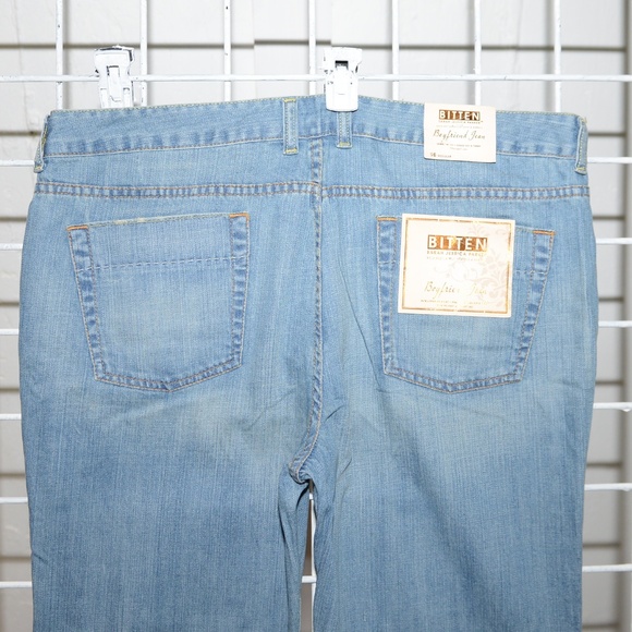 Sara j Parker Bitten womens jeans boyfriend sz 16 - Picture 3 of 4